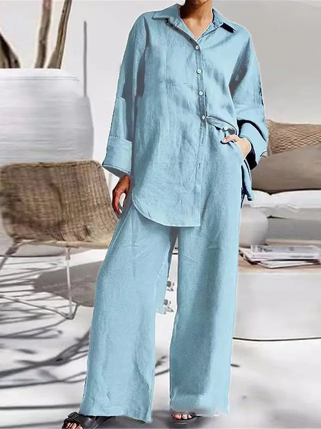 Conjunto Calça e Camisa Samira