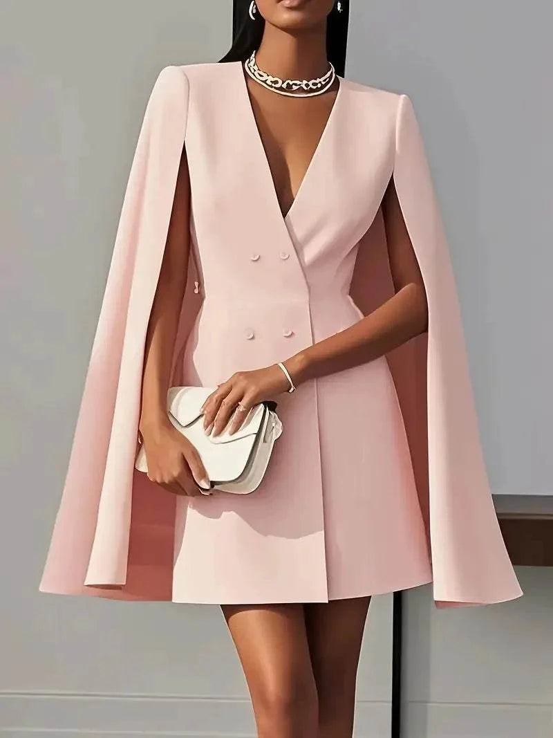 Vestido Blazer Capa Elegance - Sua Boutique