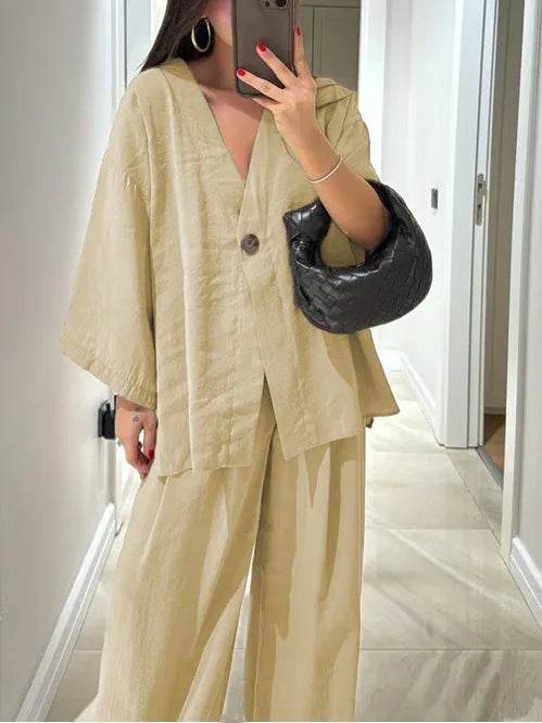 Conjunto Calça e Camisa Kay - Sua Boutique