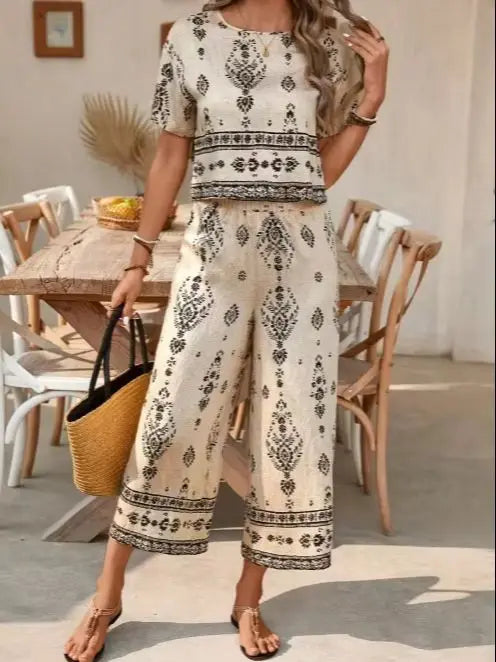 Conjunto Calça e Blusa Marrocos