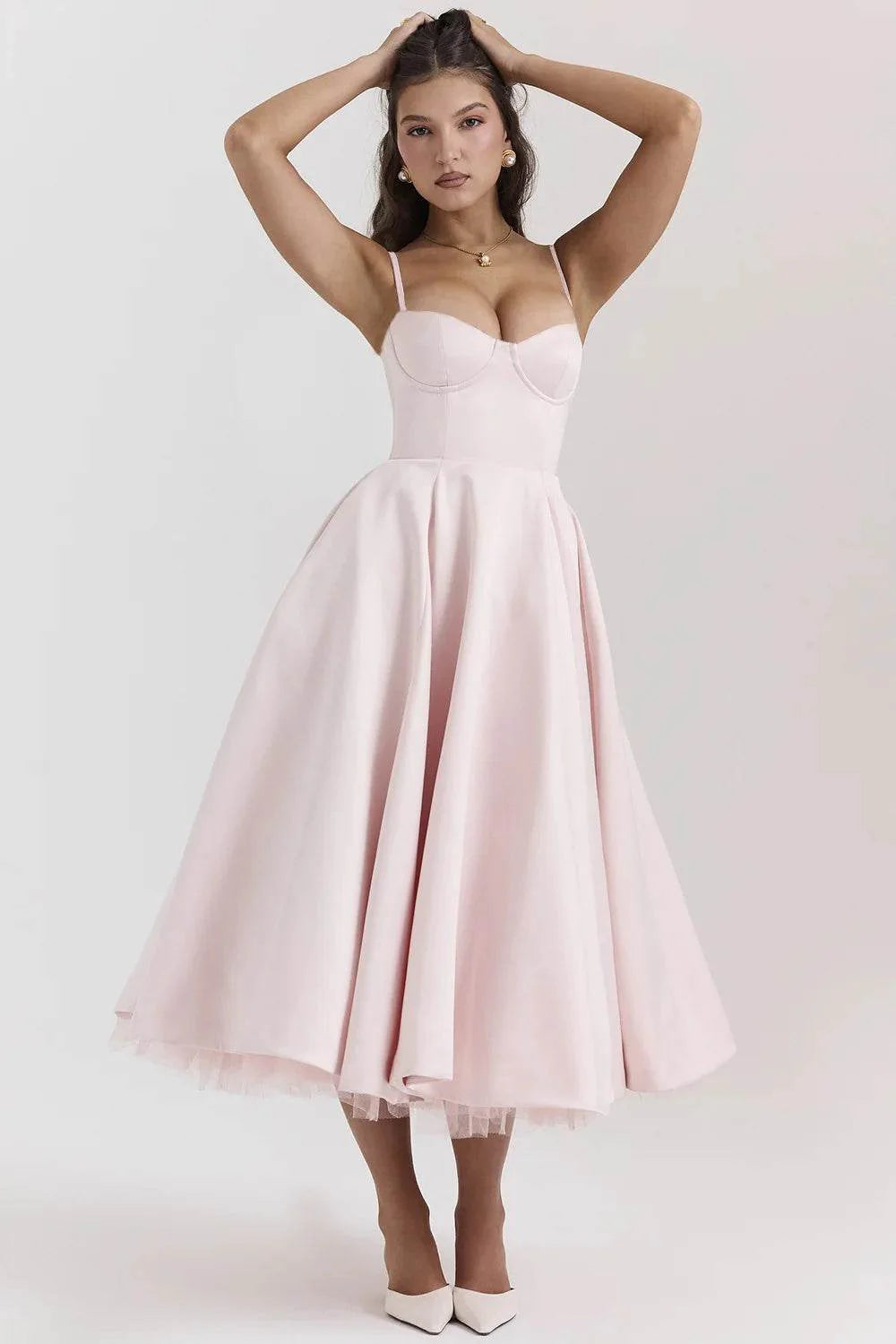 Vestido Midi Lady - Sua Boutique