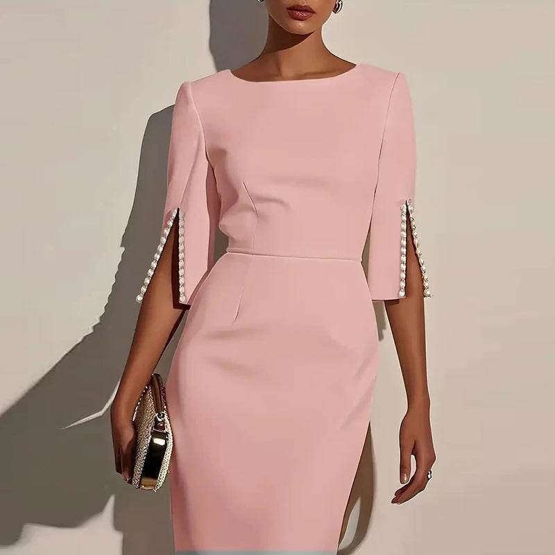 Vestido Midi Elegance Lady - Sua Boutique