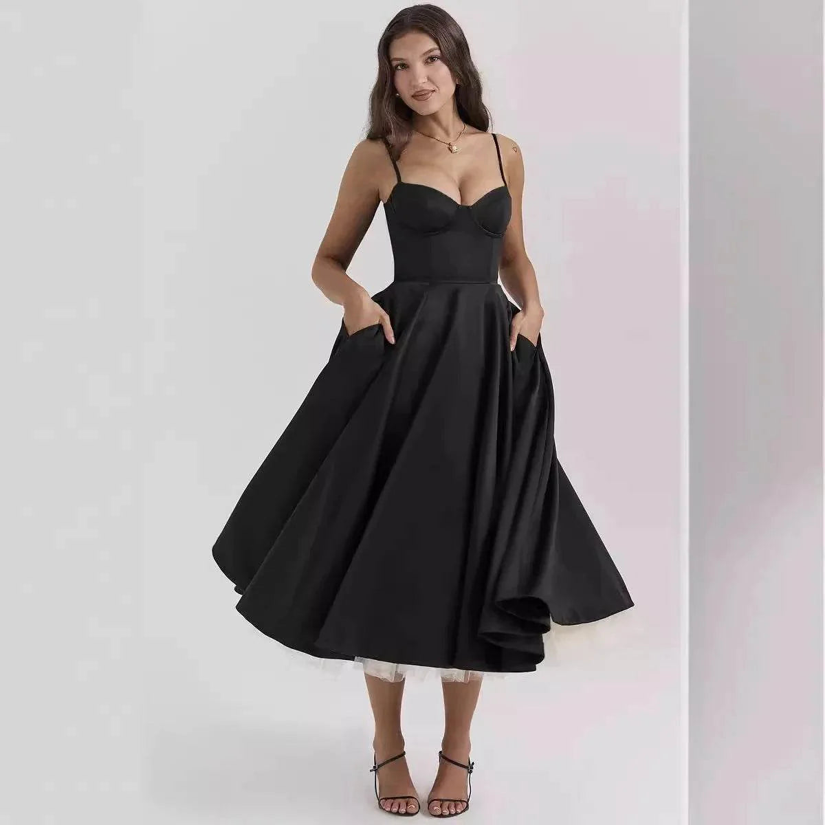 Vestido Midi Lady - Sua Boutique