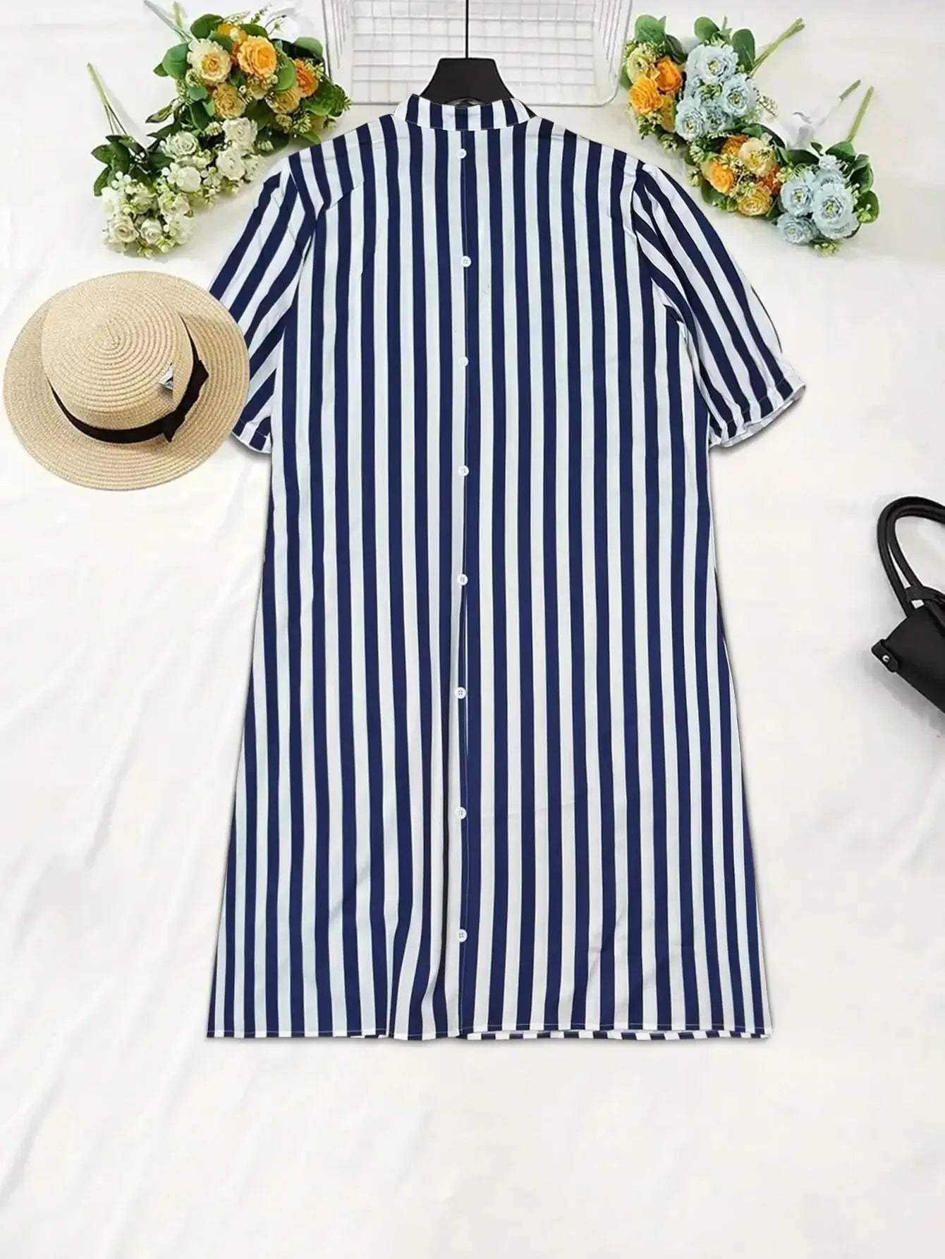 Vestido Listrado Palermo - Sua Boutique