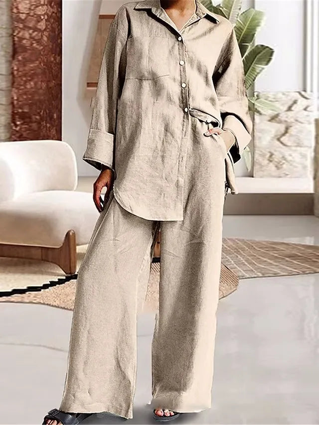 Conjunto Calça e Camisa Samira