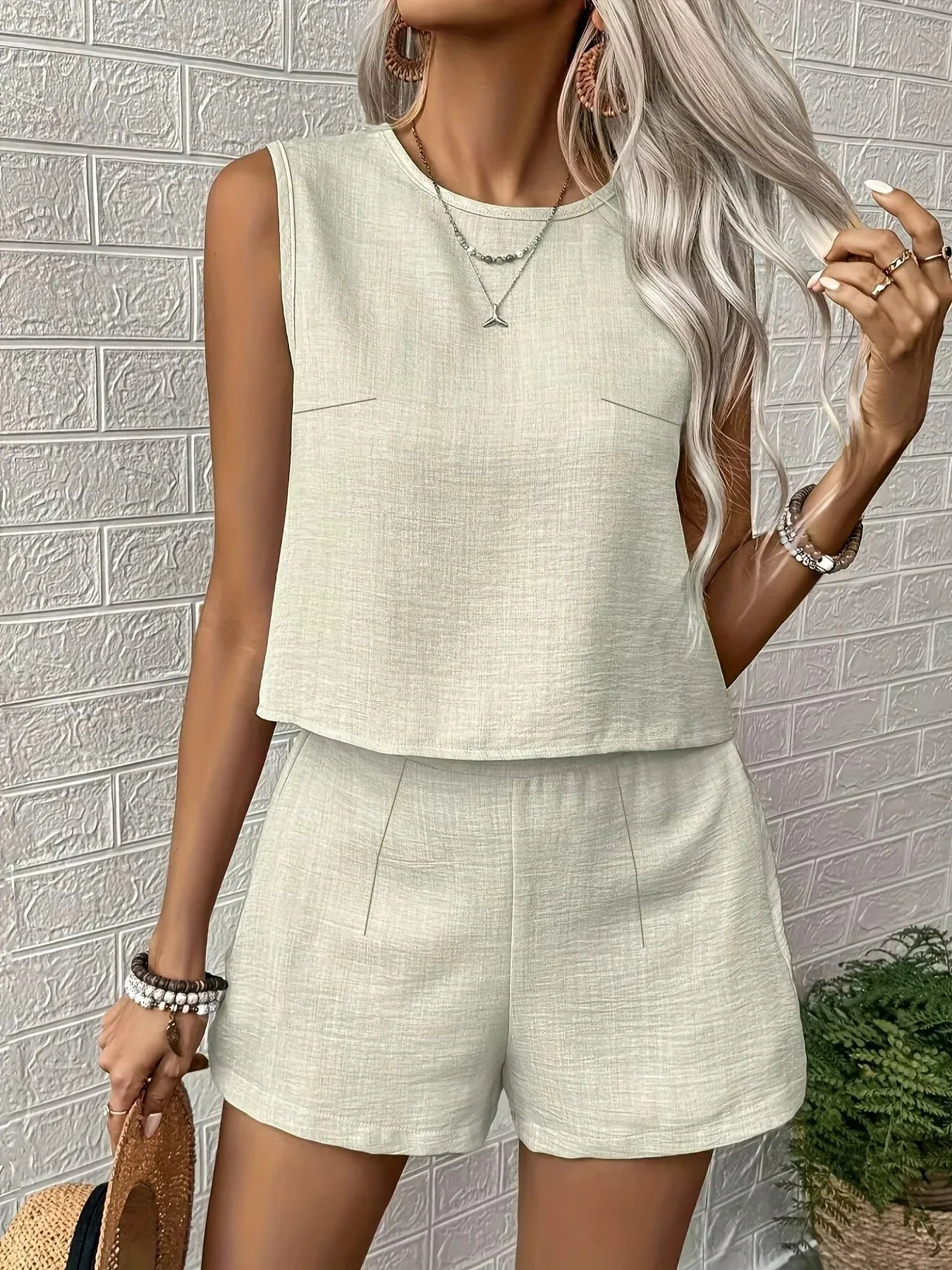 Conjunto Blusa e Shorts Janaina - Sua Boutique