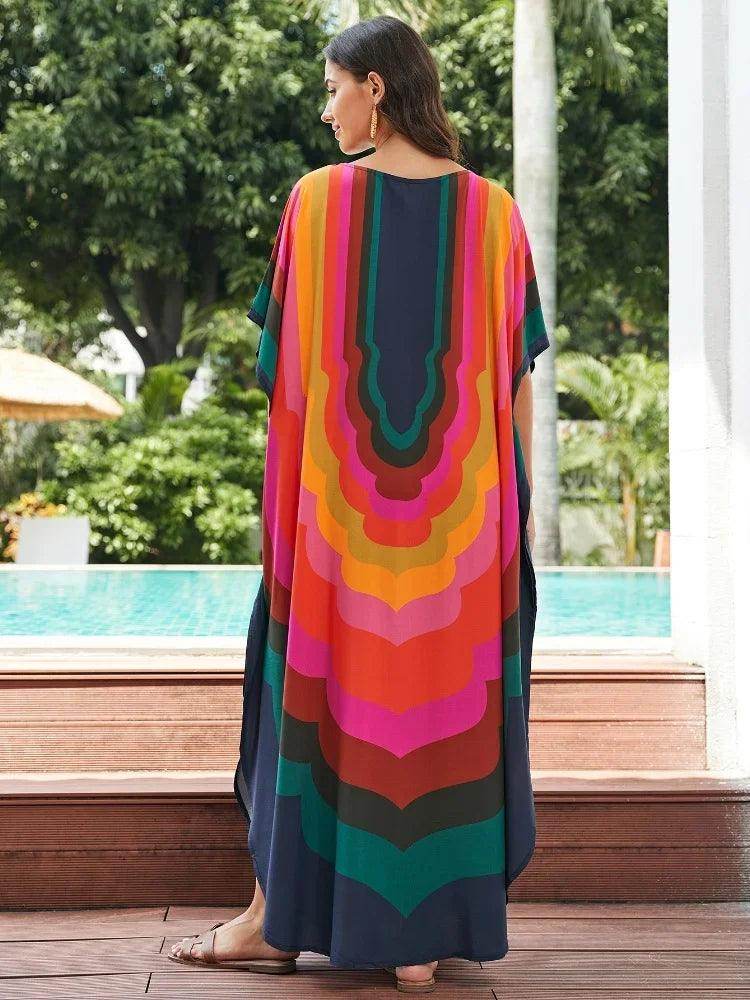 Vestido Amplo Multicolor - Sua Boutique