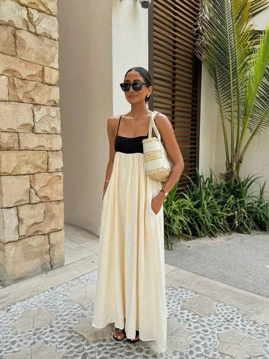 Vestido Art Bicolor - Sua Boutique