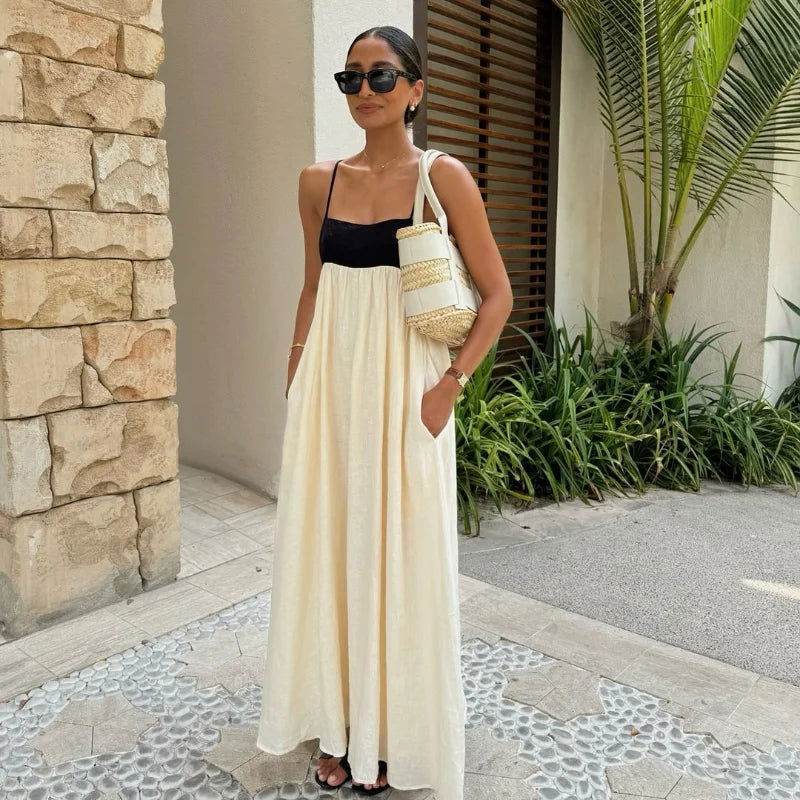 Vestido Art Bicolor - Sua Boutique