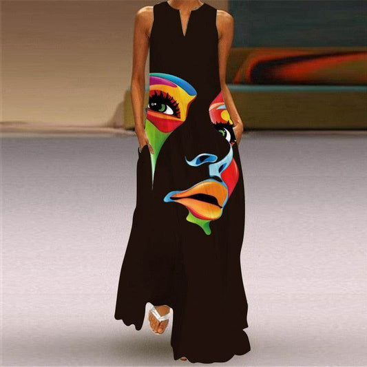 Vestido Long Face - Sua Boutique
