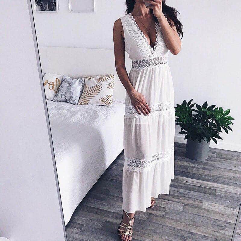 Vestido Longo Elegance - Sua Boutique