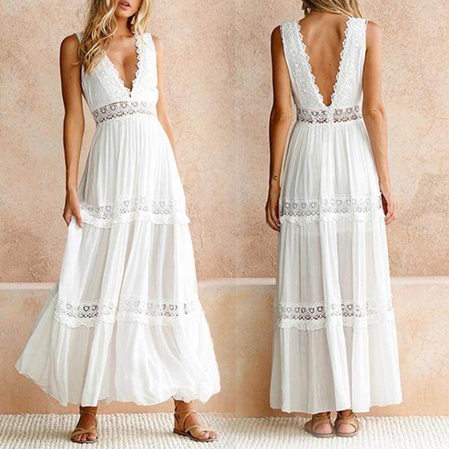 Vestido Longo Elegance - Sua Boutique