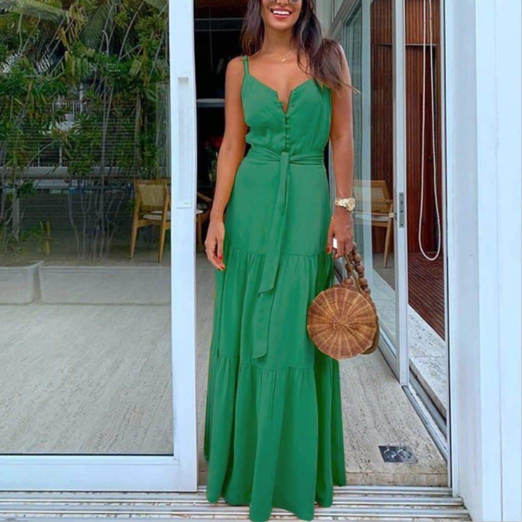 Vestido Longo Isis - Sua Boutique