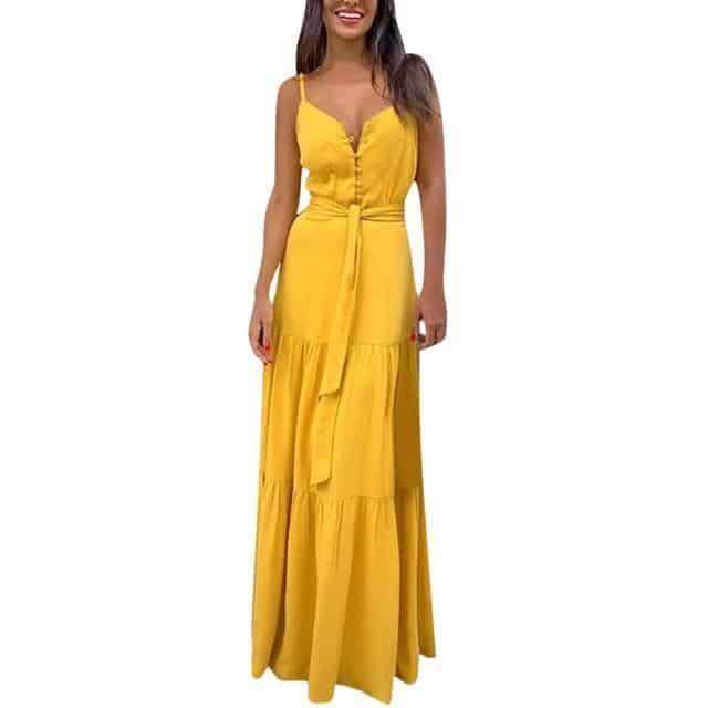 Vestido Longo Isis - Sua Boutique