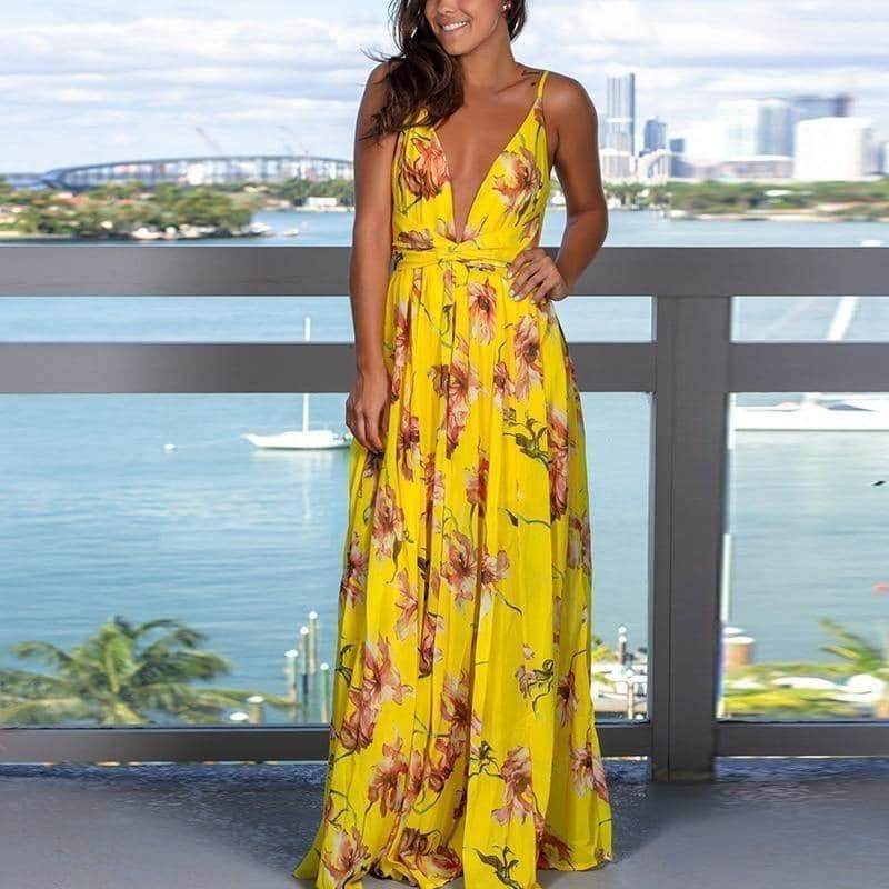 Vestido Longo Thyfani - Sua Boutique