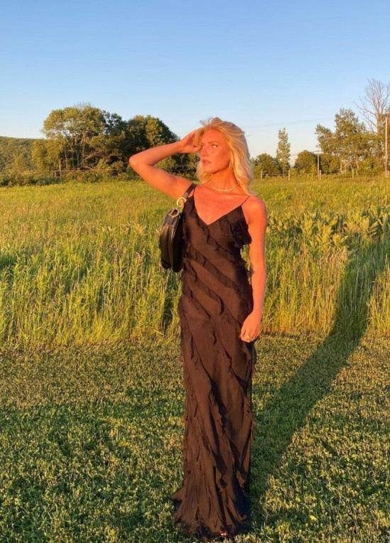 Vestido Longo Xantal - Sua Boutique