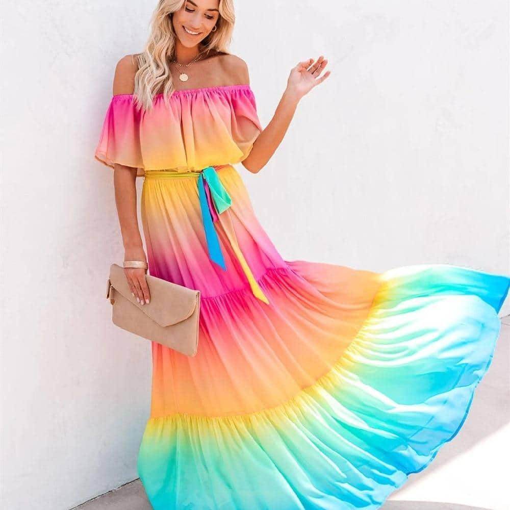 Vestido Multicolor Love - Sua Boutique
