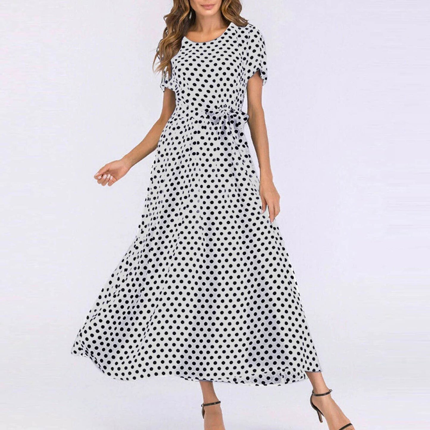 Vestido Poá Casual - Sua Boutique