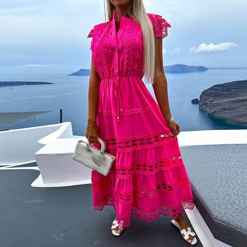Vestido Renda Anelli - Sua Boutique