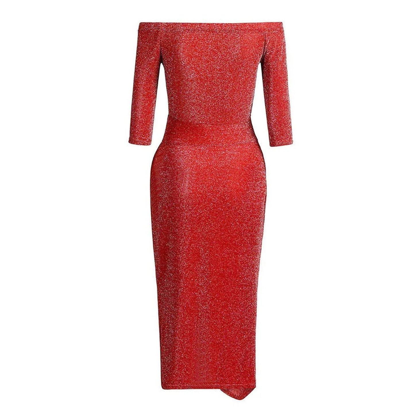 Vestido Sexy com Fenda Lateral - Sua Boutique
