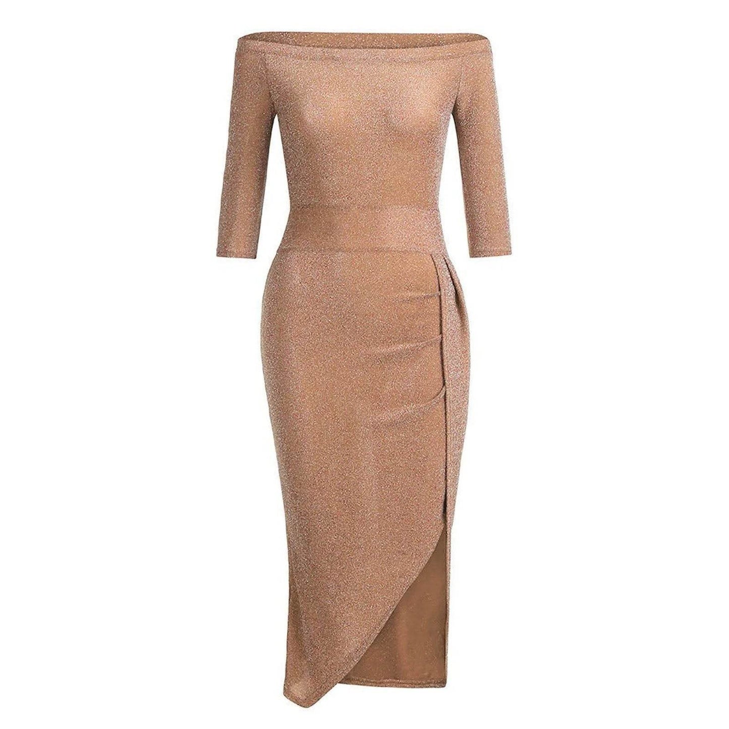Vestido Sexy com Fenda Lateral - Sua Boutique
