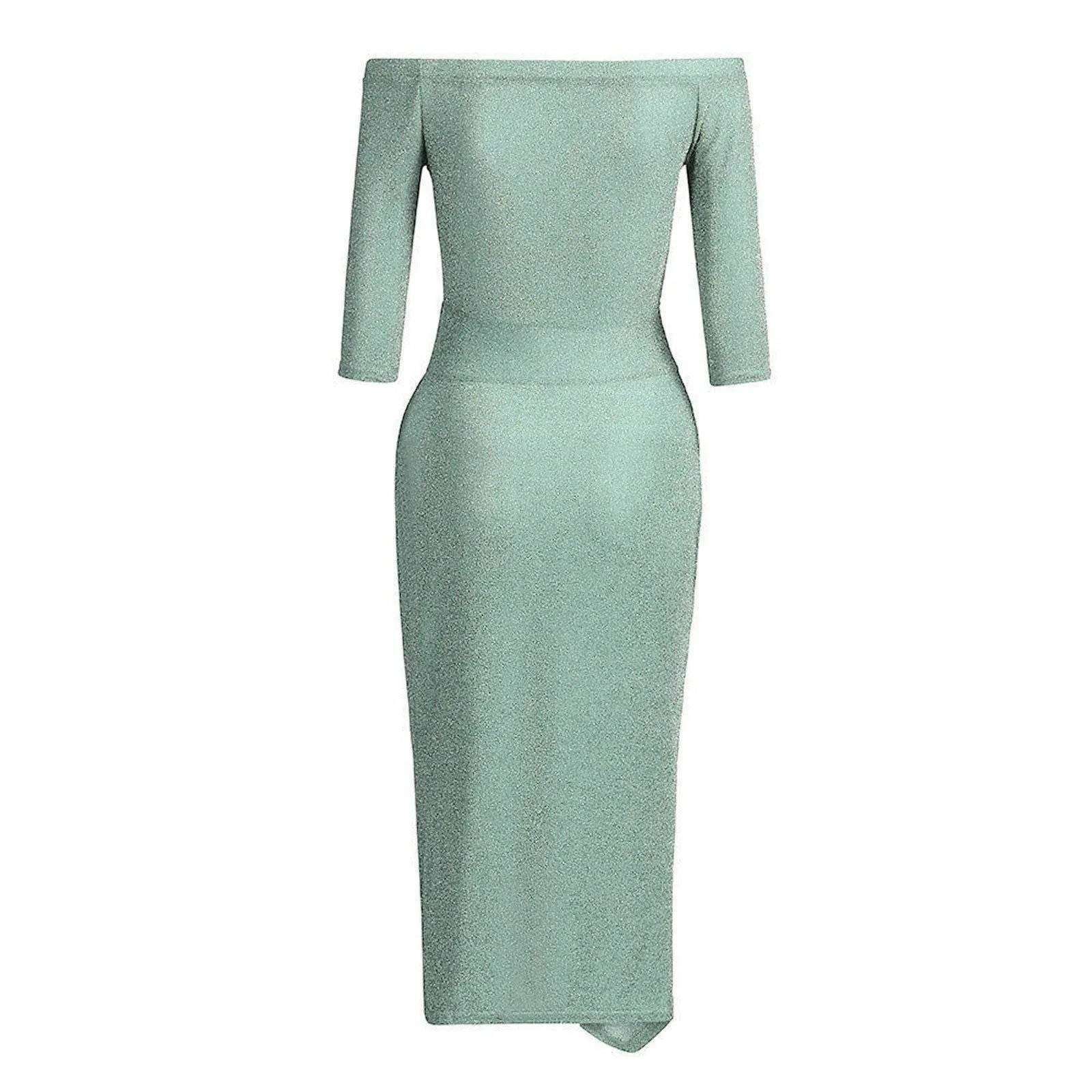 Vestido Sexy com Fenda Lateral - Sua Boutique
