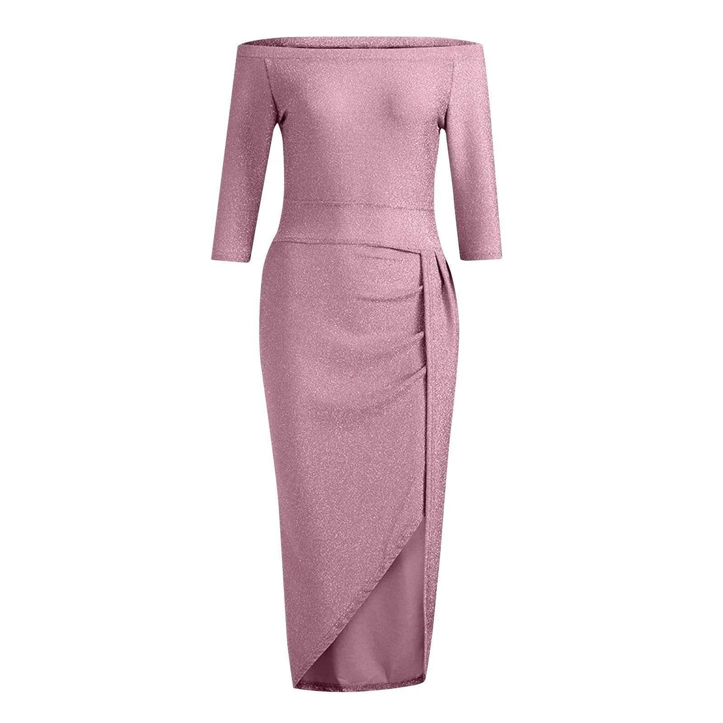 Vestido Sexy com Fenda Lateral - Sua Boutique