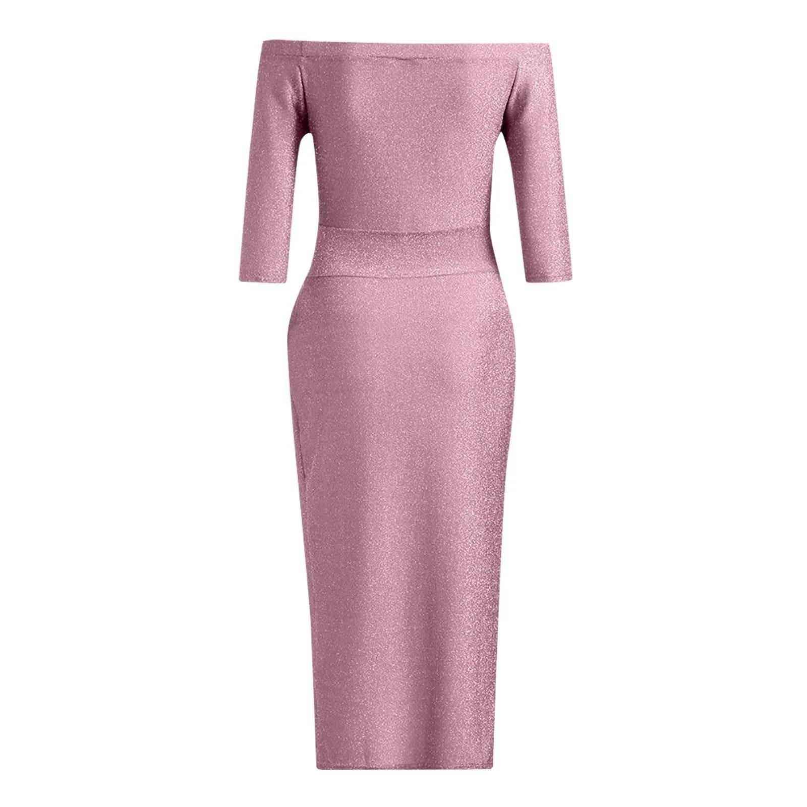 Vestido Sexy com Fenda Lateral - Sua Boutique