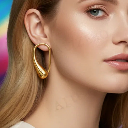 Brinco Tammy Banhado em Ouro 18K - Sua Boutique