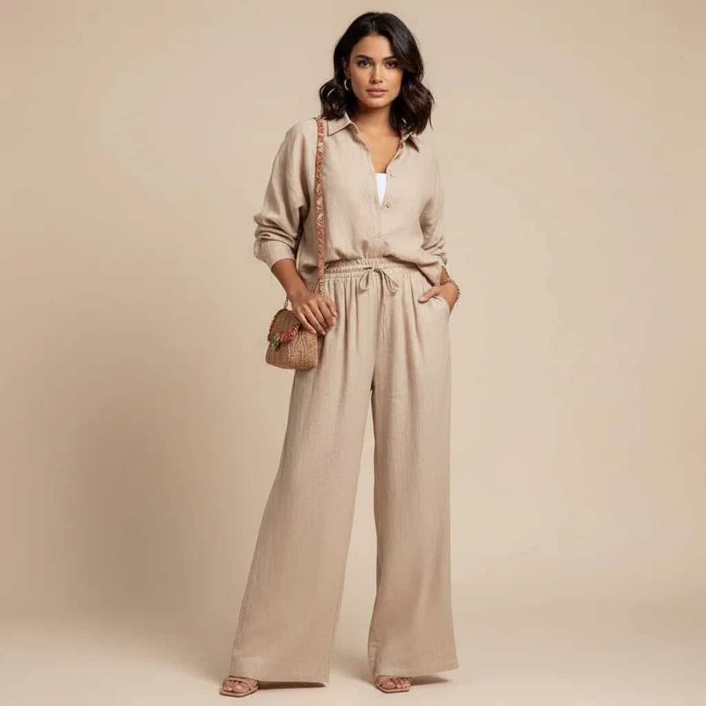Conjunto Calça e Camisa Livia - Sua Boutique