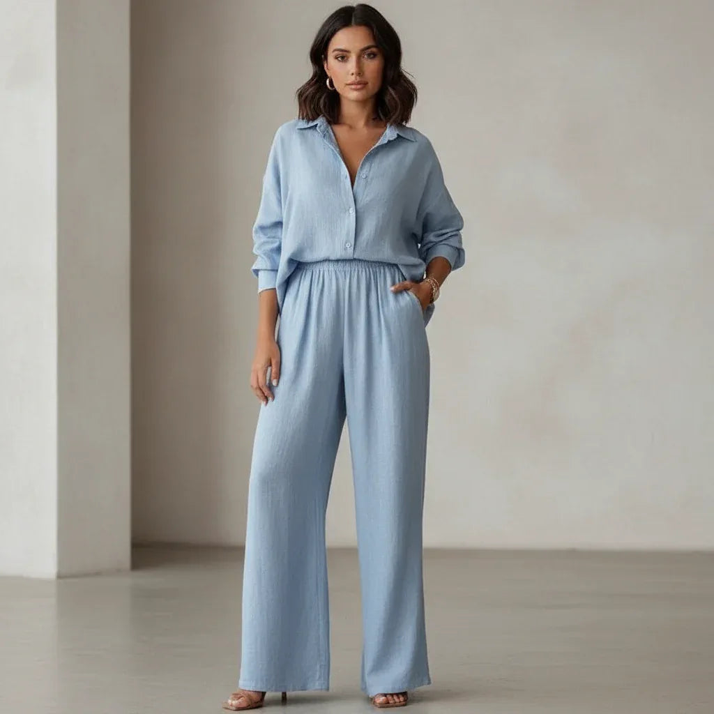 Conjunto Calça e Camisa Livia - Sua Boutique