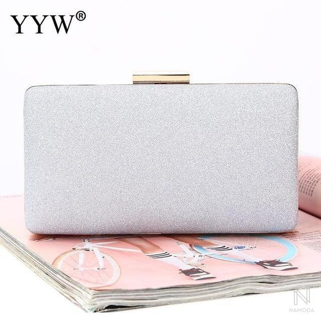 Women Evening Clutch Bag Diamond Sequin Clutch Female Crystal Day Clutches Wedding Purse Party Banquet Box Chain Bags For Women - NaModa Shop